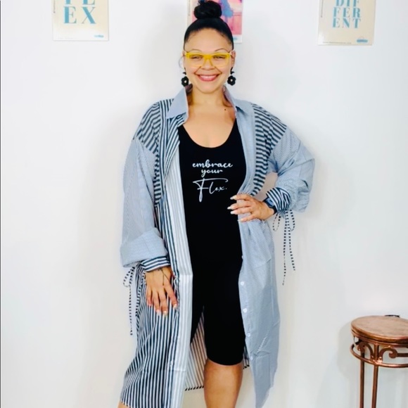 Striped Dress: 2XL - Picture 3 of 6